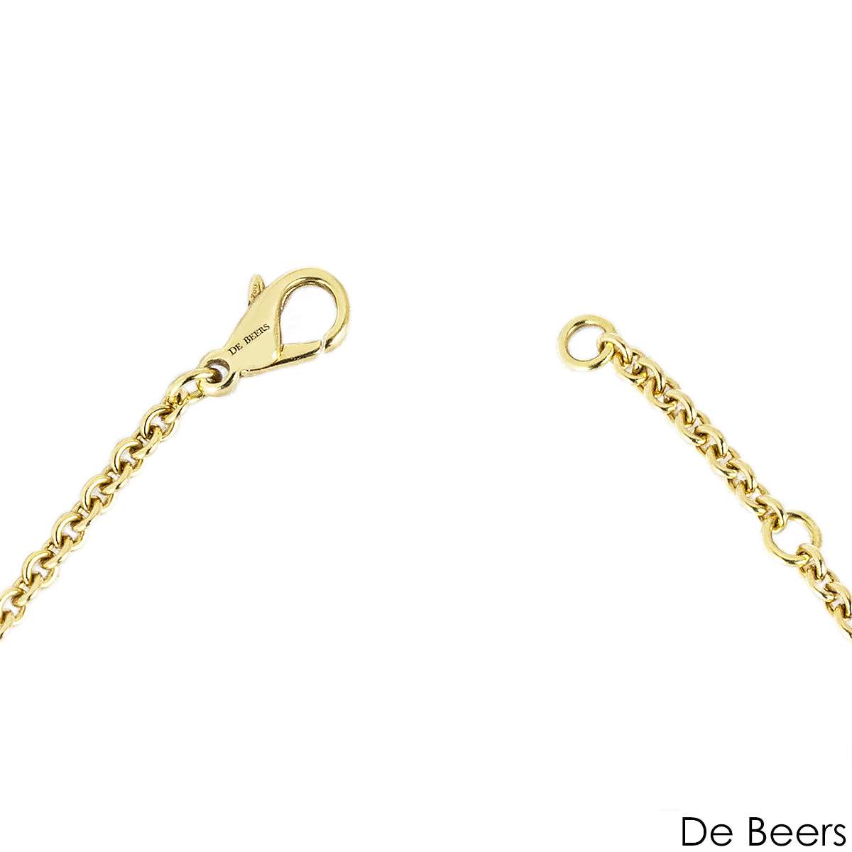 De Beers Yellow Gold Talisman Charm Bracelet B102173 De Beers Yellow Gold Talisman Charm Bracelet B102173